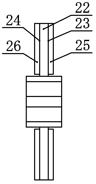 Sealing device for pump shaft