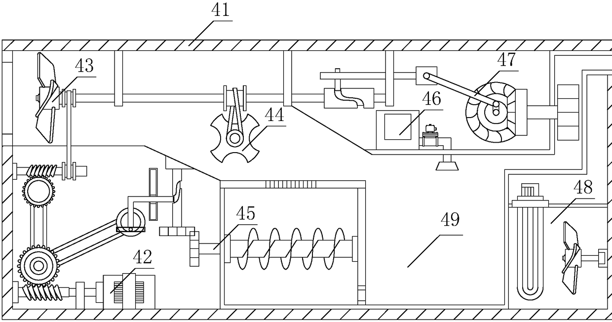 Ecological dredging integrated device