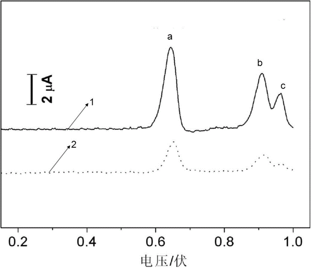 Making method for hypersensitive graphene electrode