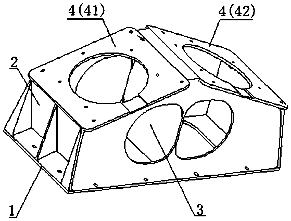 An integrated mounting bracket for an infrared earth sensor