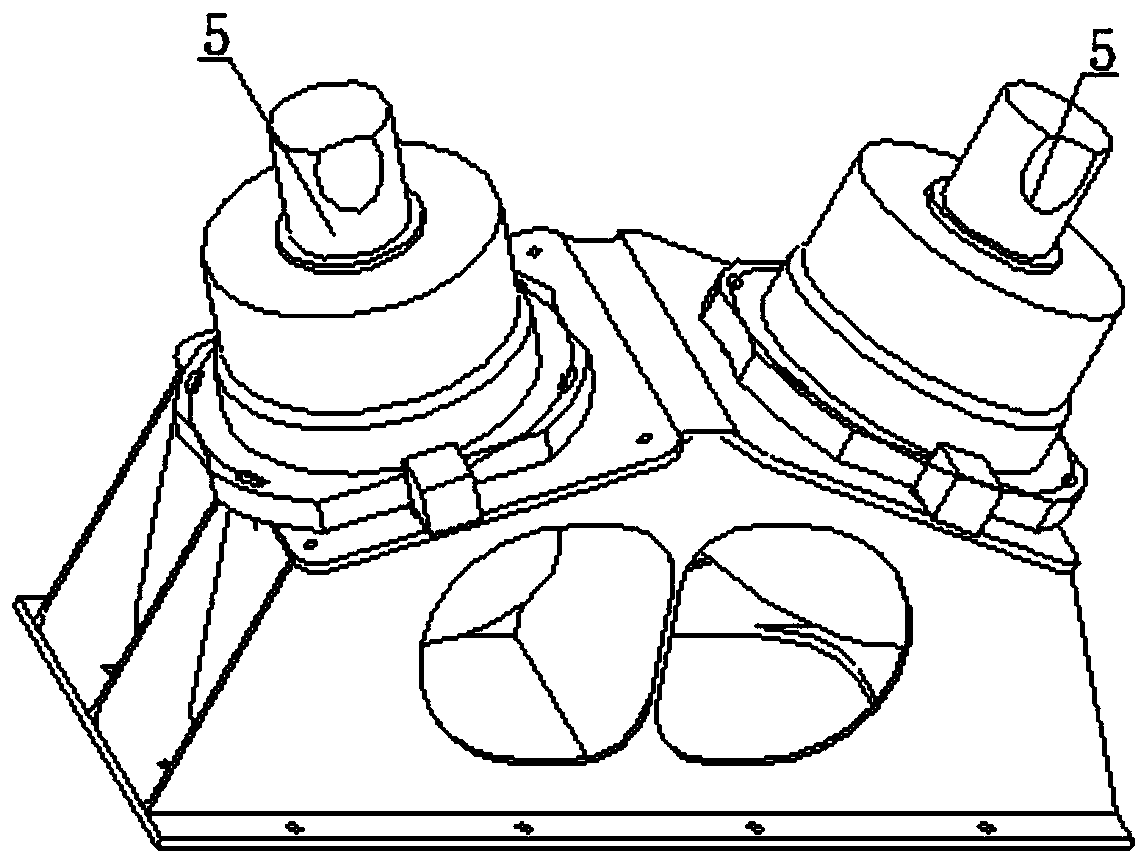 An integrated mounting bracket for an infrared earth sensor