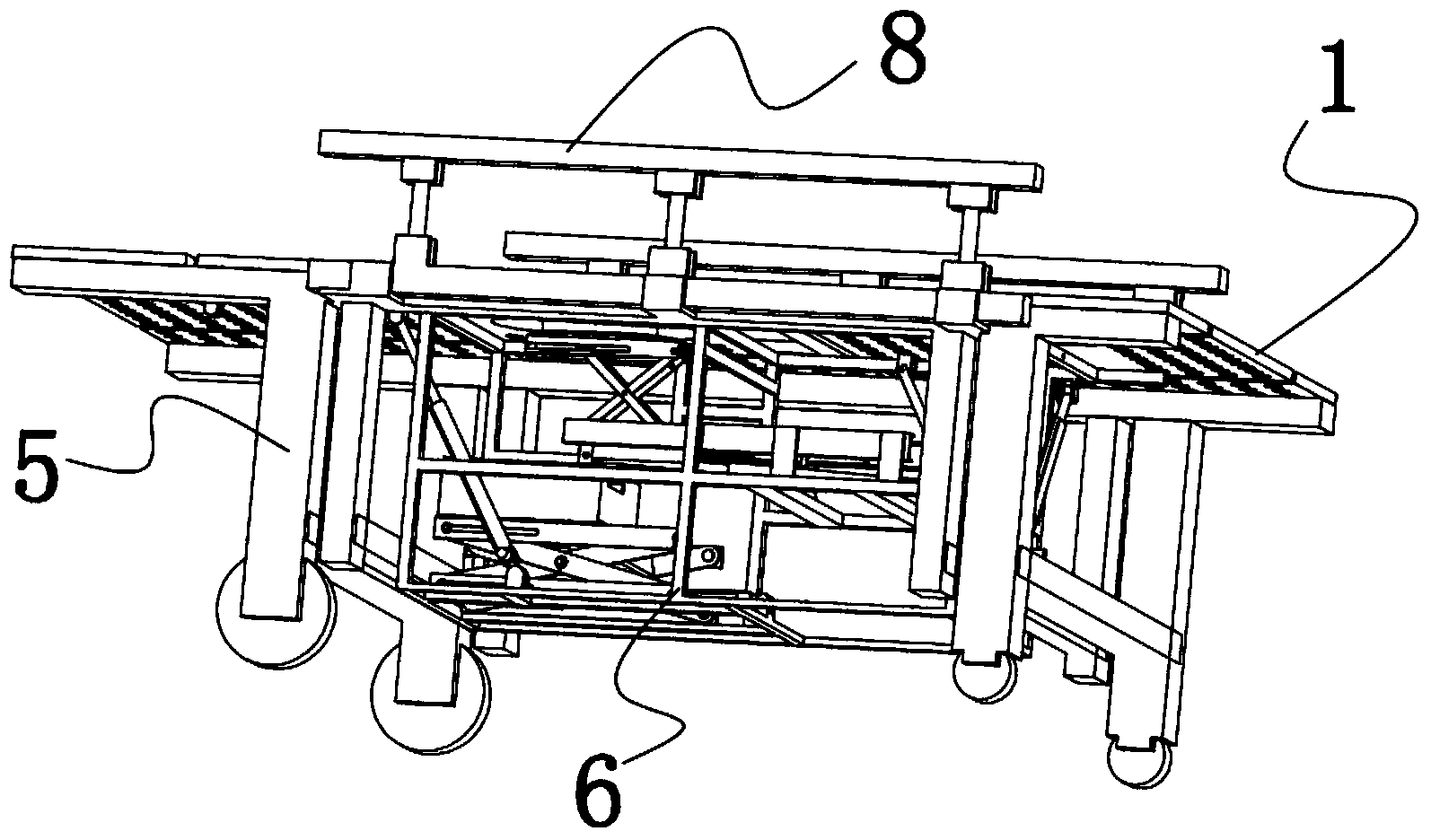 Defecation mechanism on bed