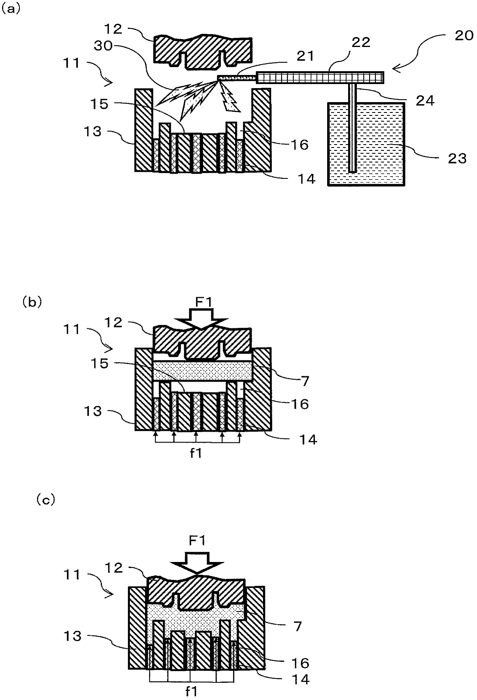 Lubricating oil composition for die forging and die forging device