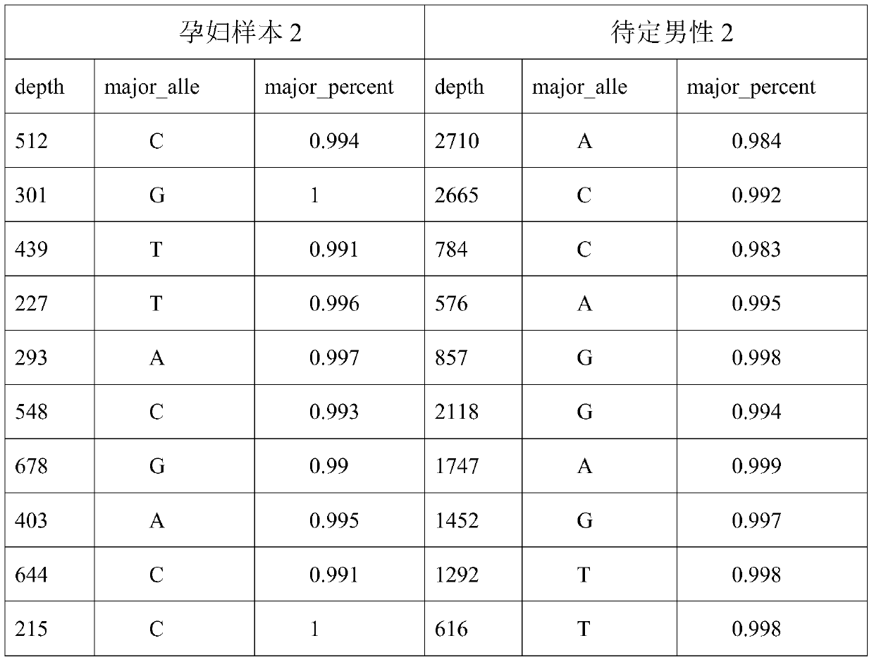 A method for prenatal paternity determination using SNP