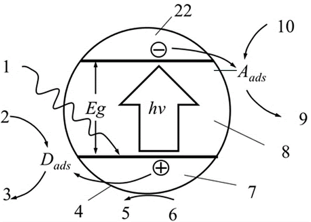 Photocatalytic auxiliary cutter sharpening method and device for diamond cutter