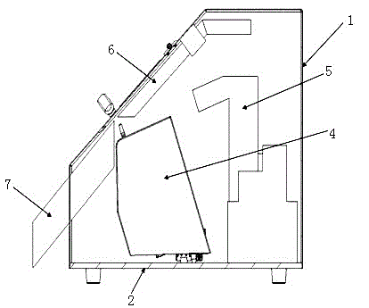 Ampoule laser automatic opening device and method thereof