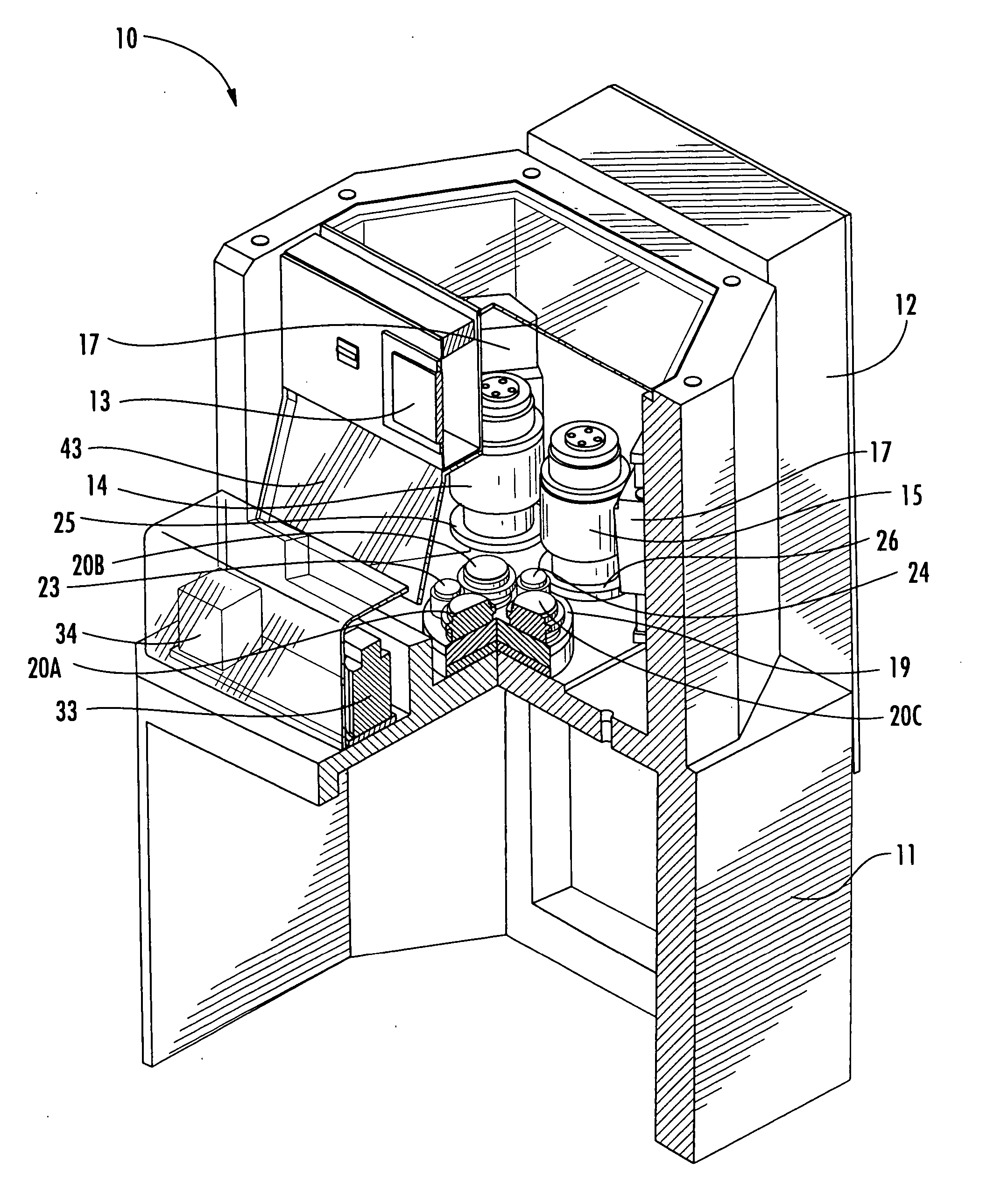 Semiconductor wafer grinder