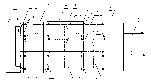 White solid-state laser