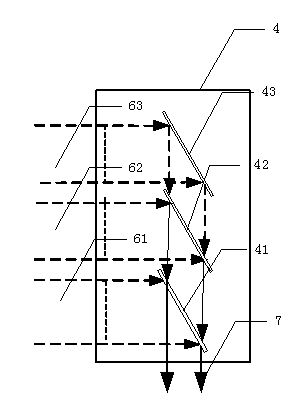 White solid-state laser