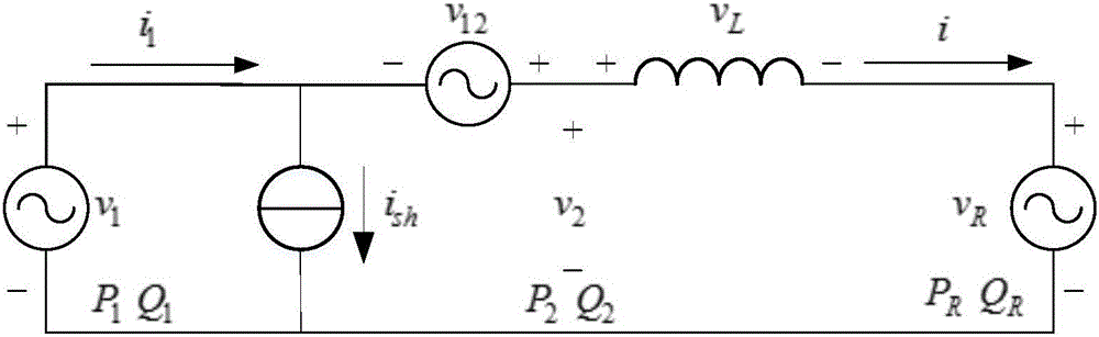 UPFC line side reactive power flow optimization control method