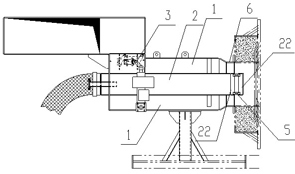 Mixed gas combustor