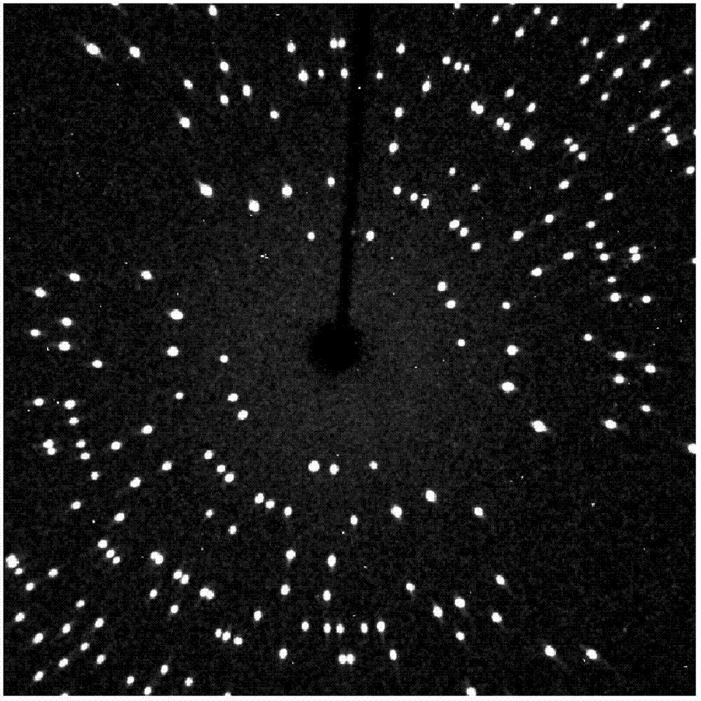 Preparation method of large-dimension multi-element rare earth boride (Ce0.9Pr0.1)B6 single crystal