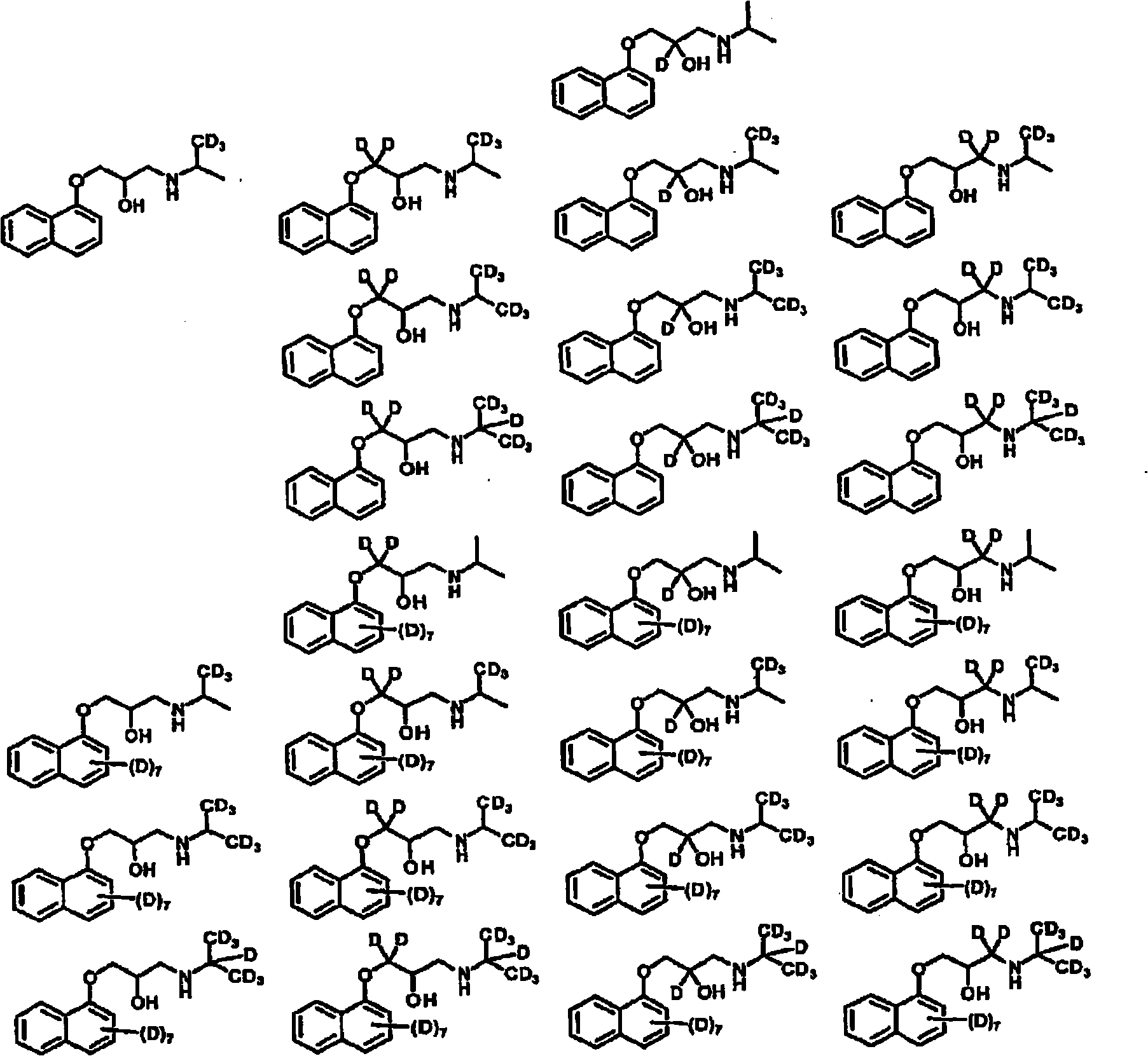 Deuterated aminoglycidyl compounds