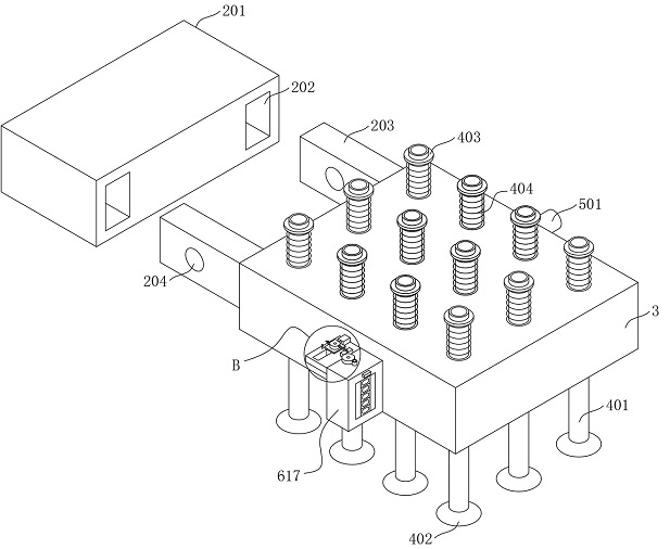 A kind of manipulator device and using method for workpiece transfer