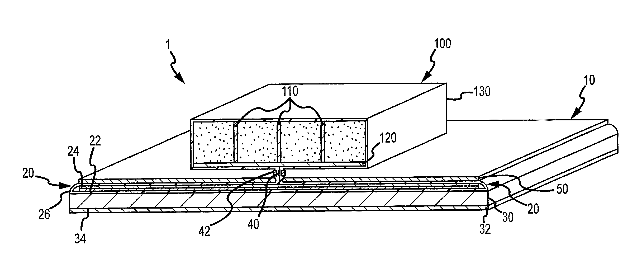 Sorption-based adhesive contact cooling apparatus and method