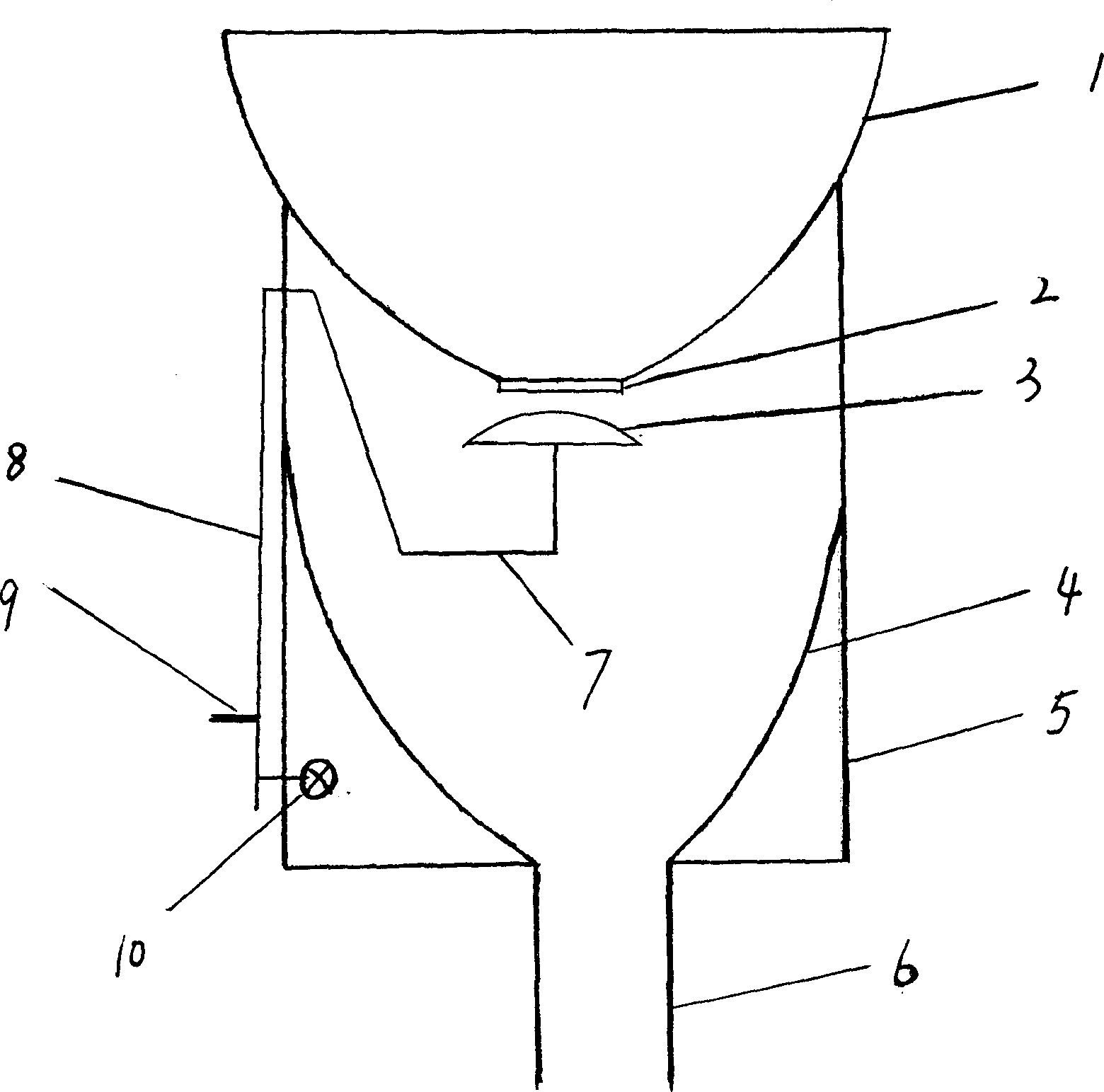 Sealed water saving toilet