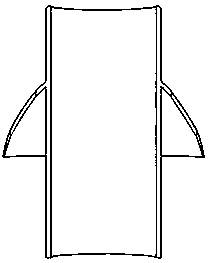 An umbrella-shaped resin anchoring agent anti-drop spraying device and spraying anchoring method