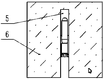 An umbrella-shaped resin anchoring agent anti-drop spraying device and spraying anchoring method