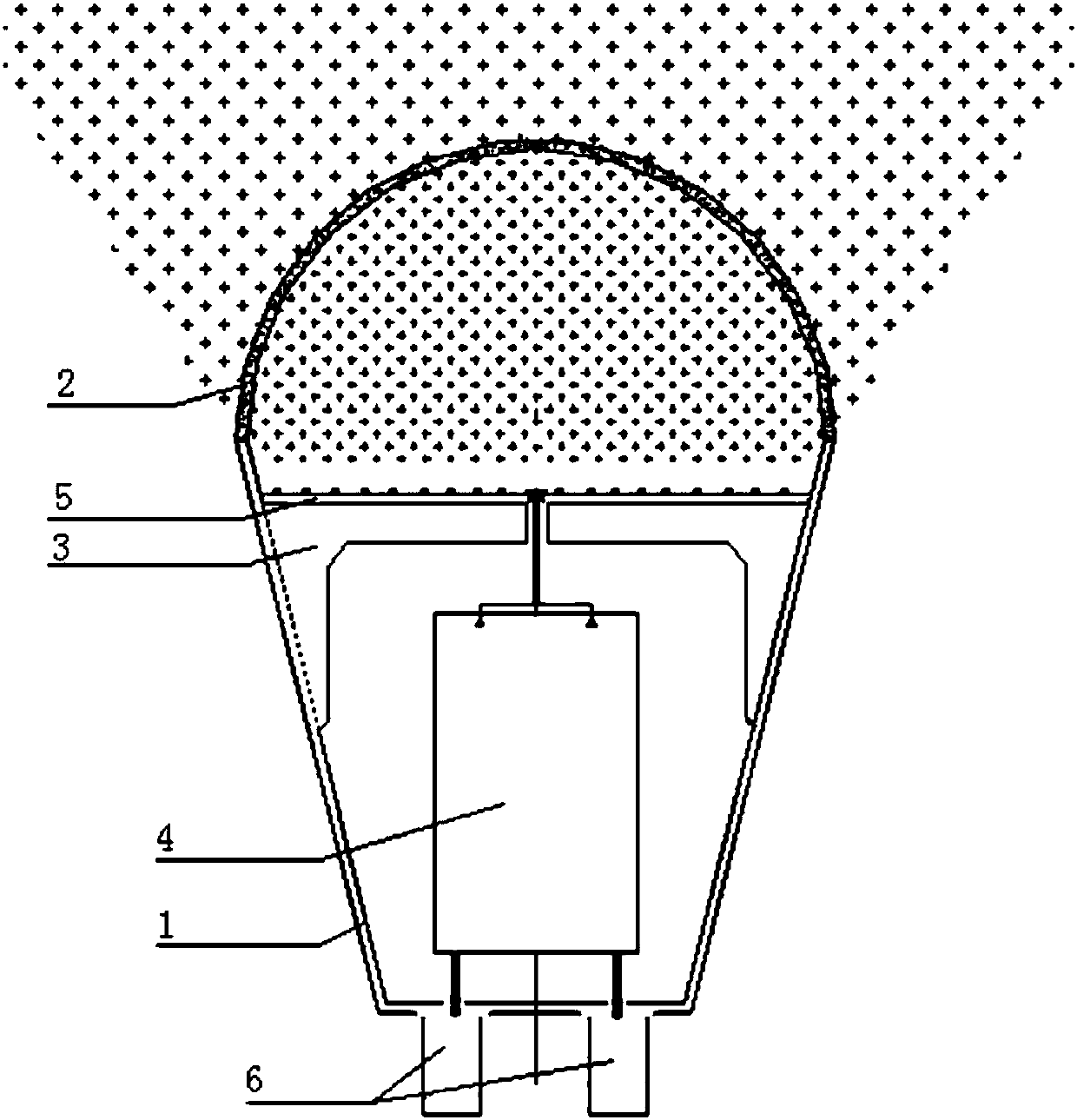 Ecological freshness-retaining illuminating lamp and freshness retaining equipment