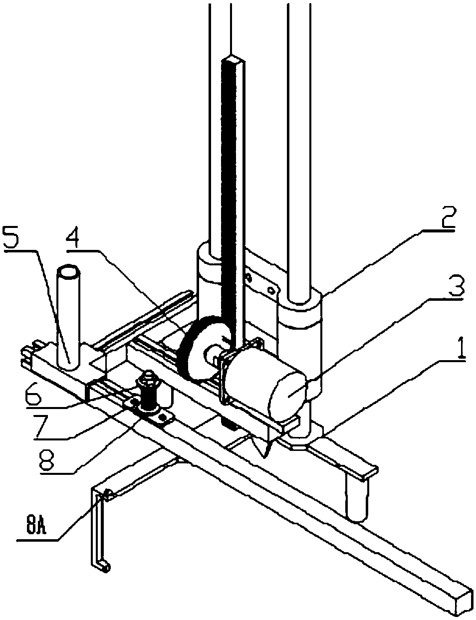 Automatic knot tying machine for Chinese onions