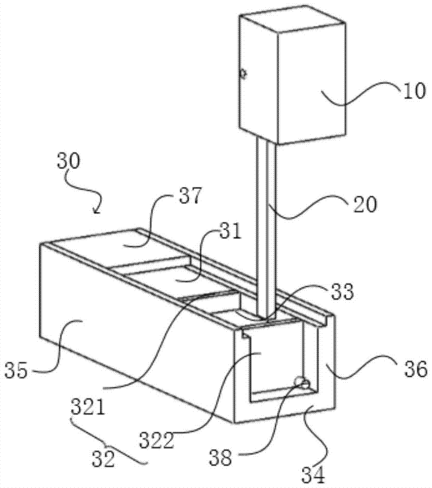 Mechanism box moisture-proof device