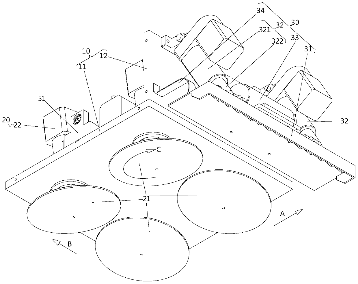 Concrete scraping robot