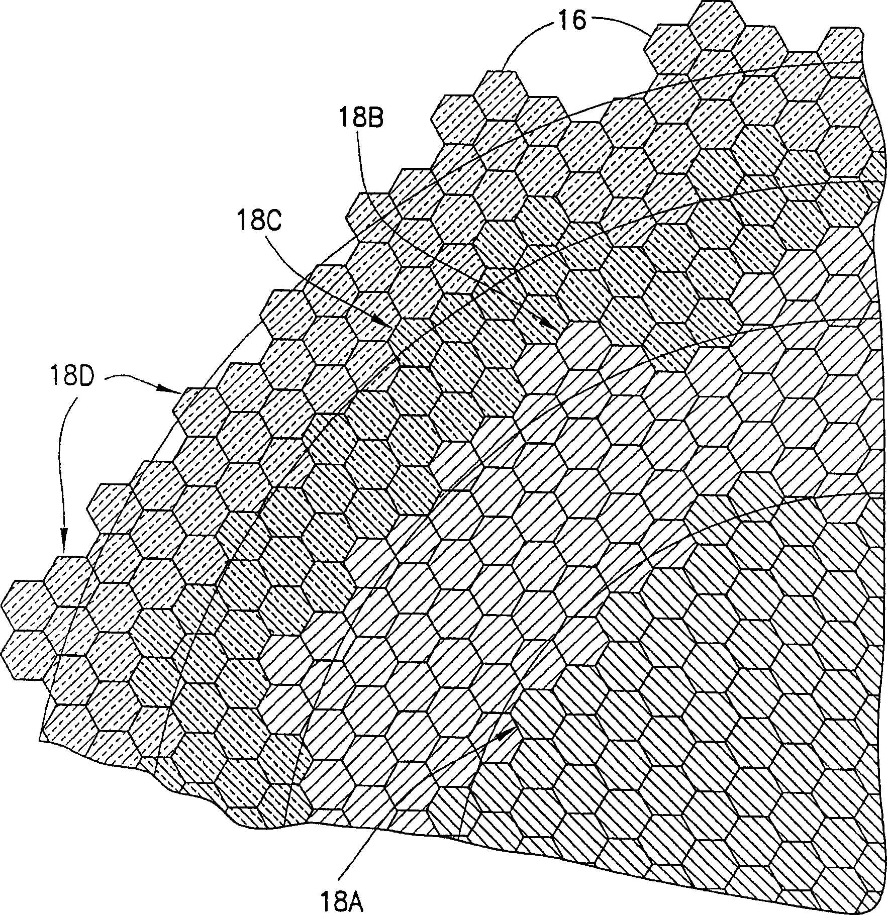 Method and apparatus for controlling scanning of mosaic sensor array