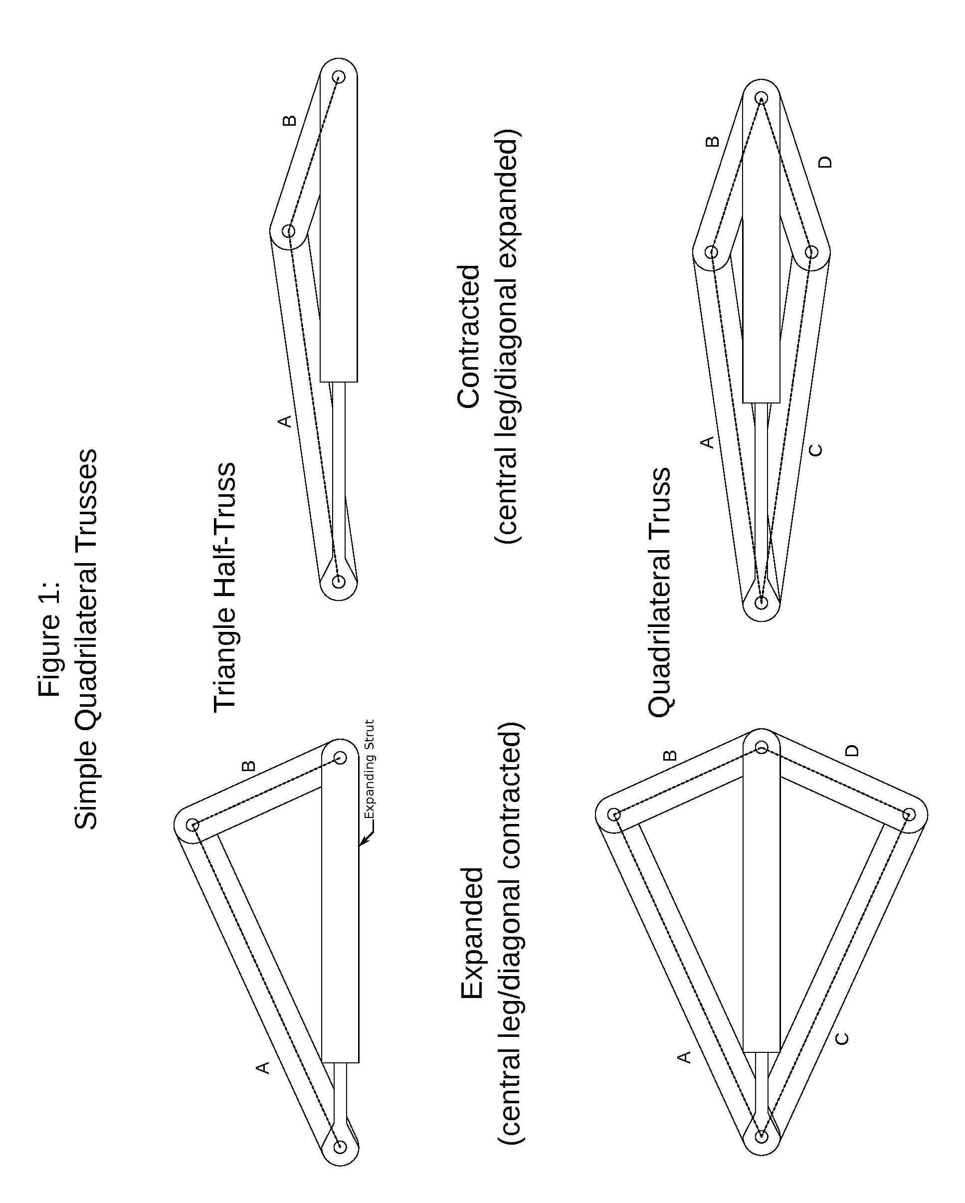 Aerodynamic Variable Cross-Section Airfoil and Constant Lateral Surface Area Truss