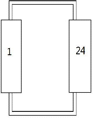 An auxiliary heating solar system and seawater desalination system