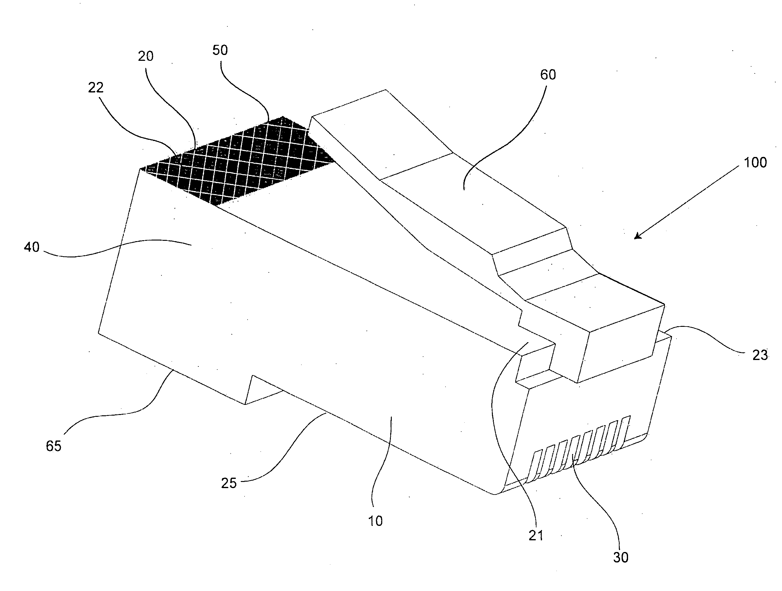 Improved ethernet connector