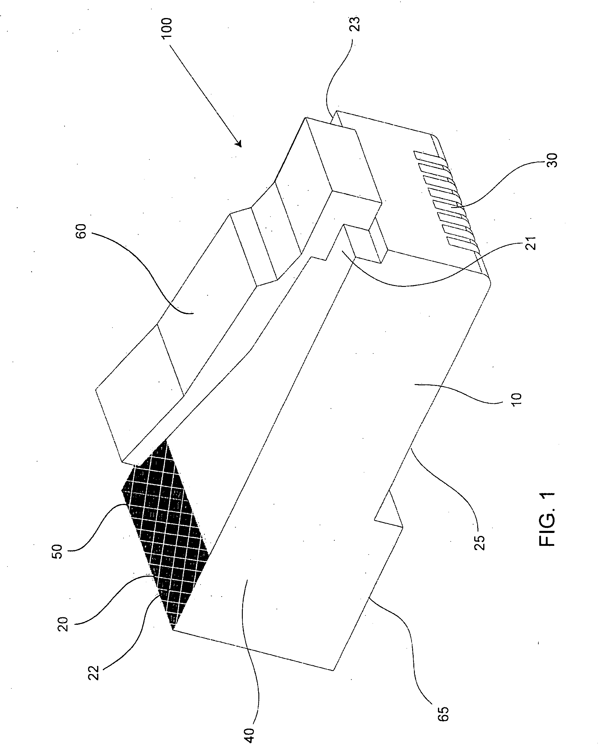 Improved ethernet connector