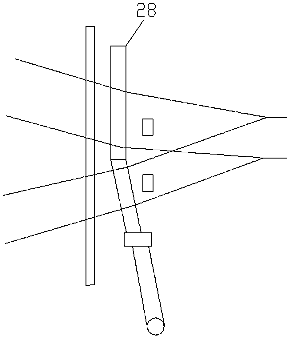 Parallel beating-up and weft insertion mechanism