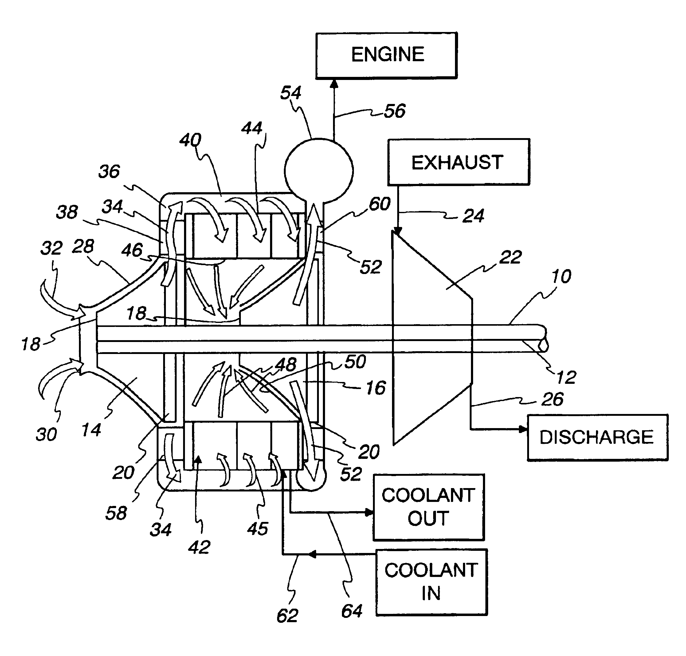 Formed disk plate heat exchanger