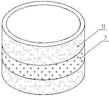 A polycrystalline diamond composite sheet and its composite block