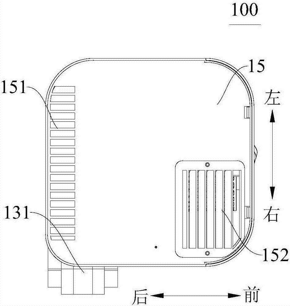 Vertical air conditioner indoor unit and air conditioner provided with same