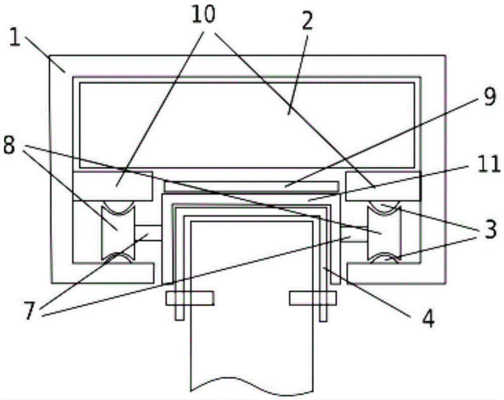 An electric sliding door drive device based on a permanent magnet linear motor