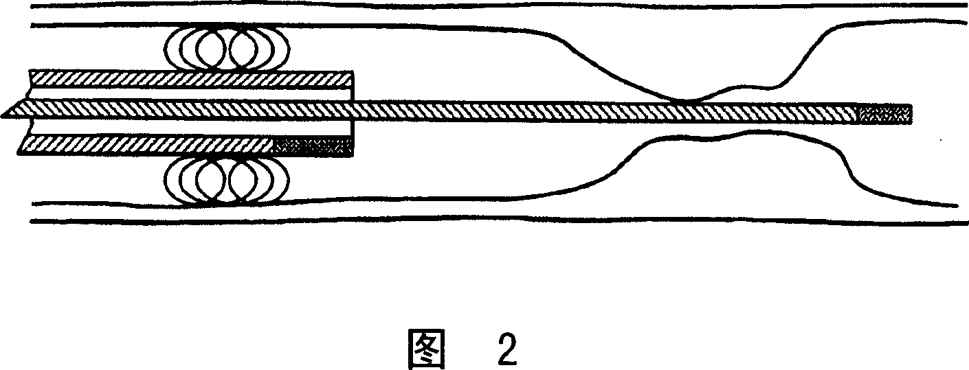 Catheter system and method for fine navigation in a vascular system