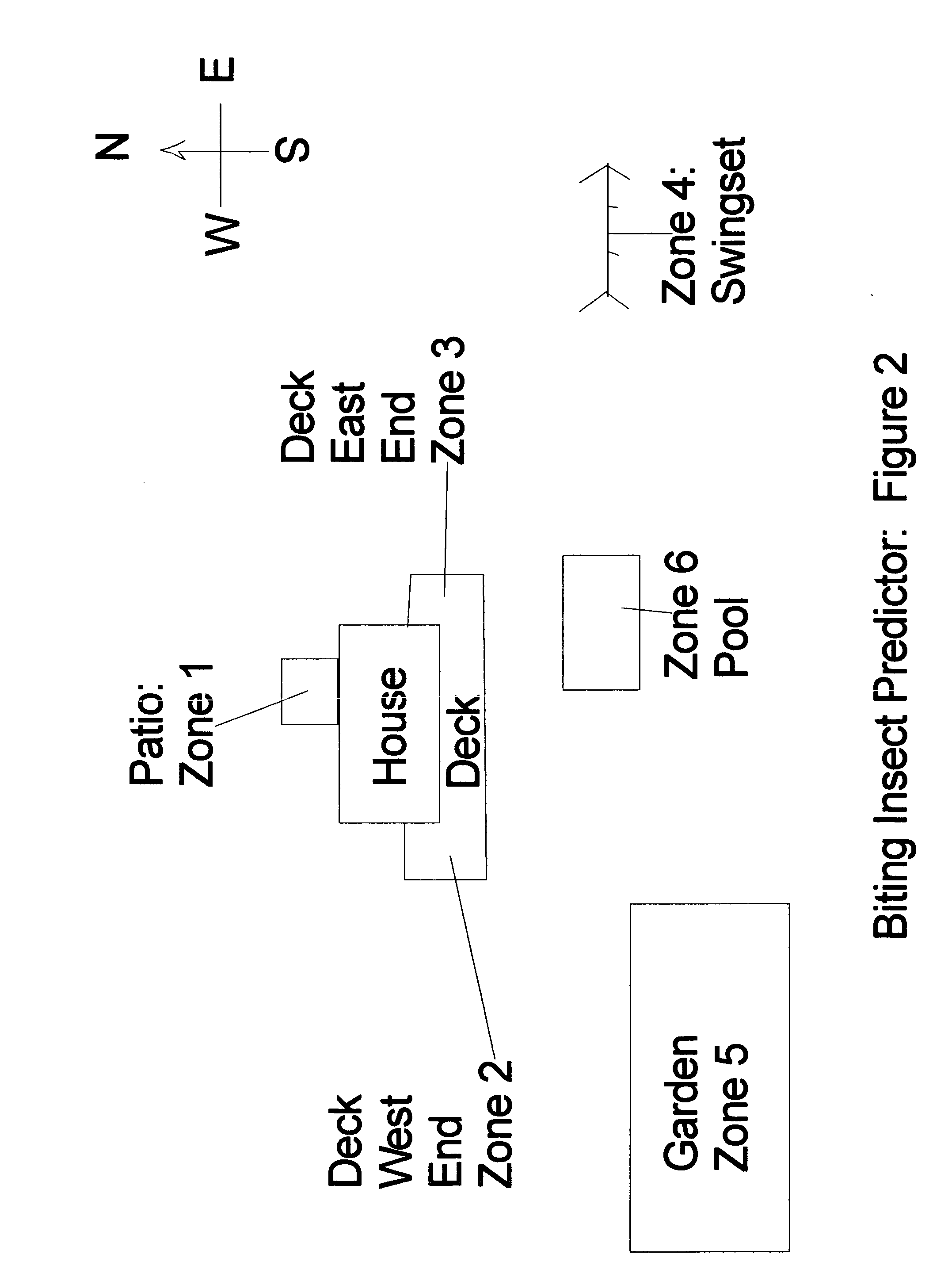 System and method for predicting biting insect conditions