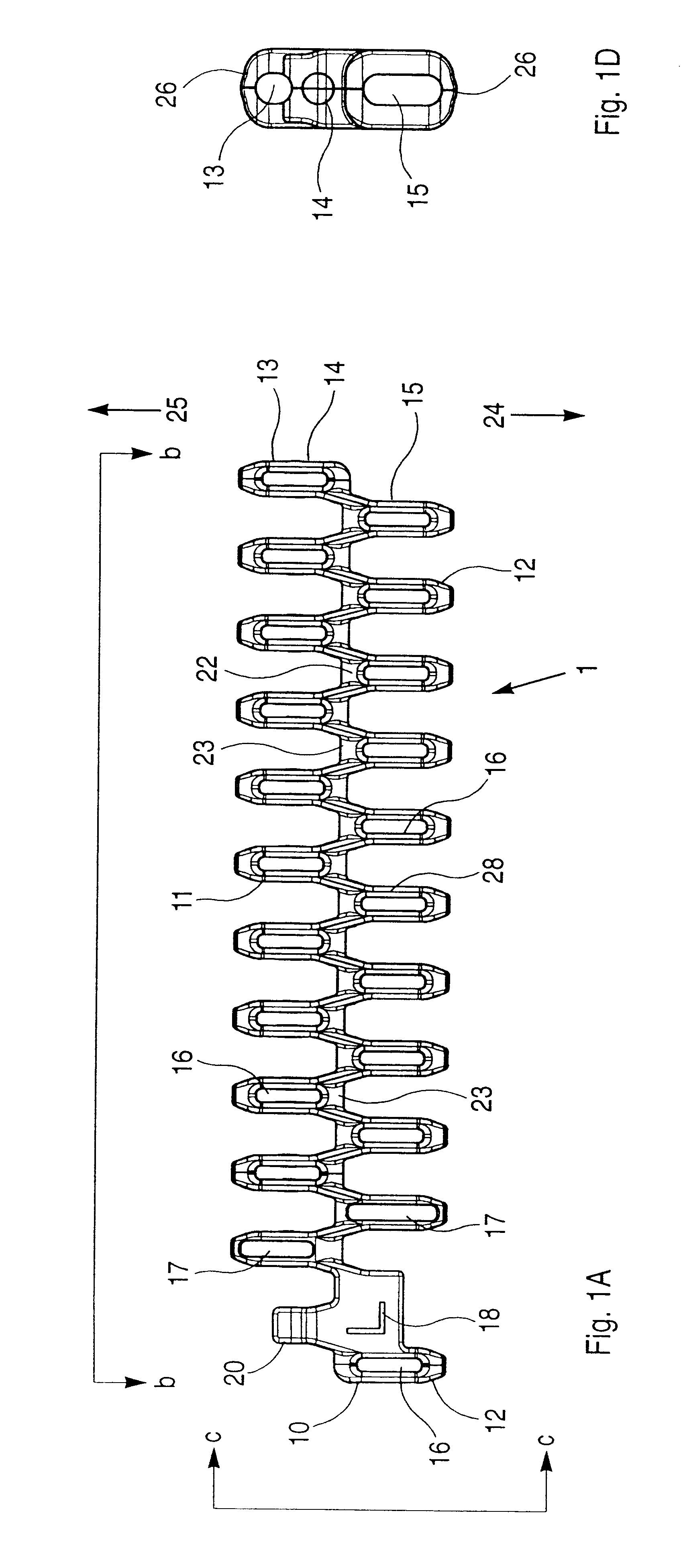 Side-flexing conveyor belt