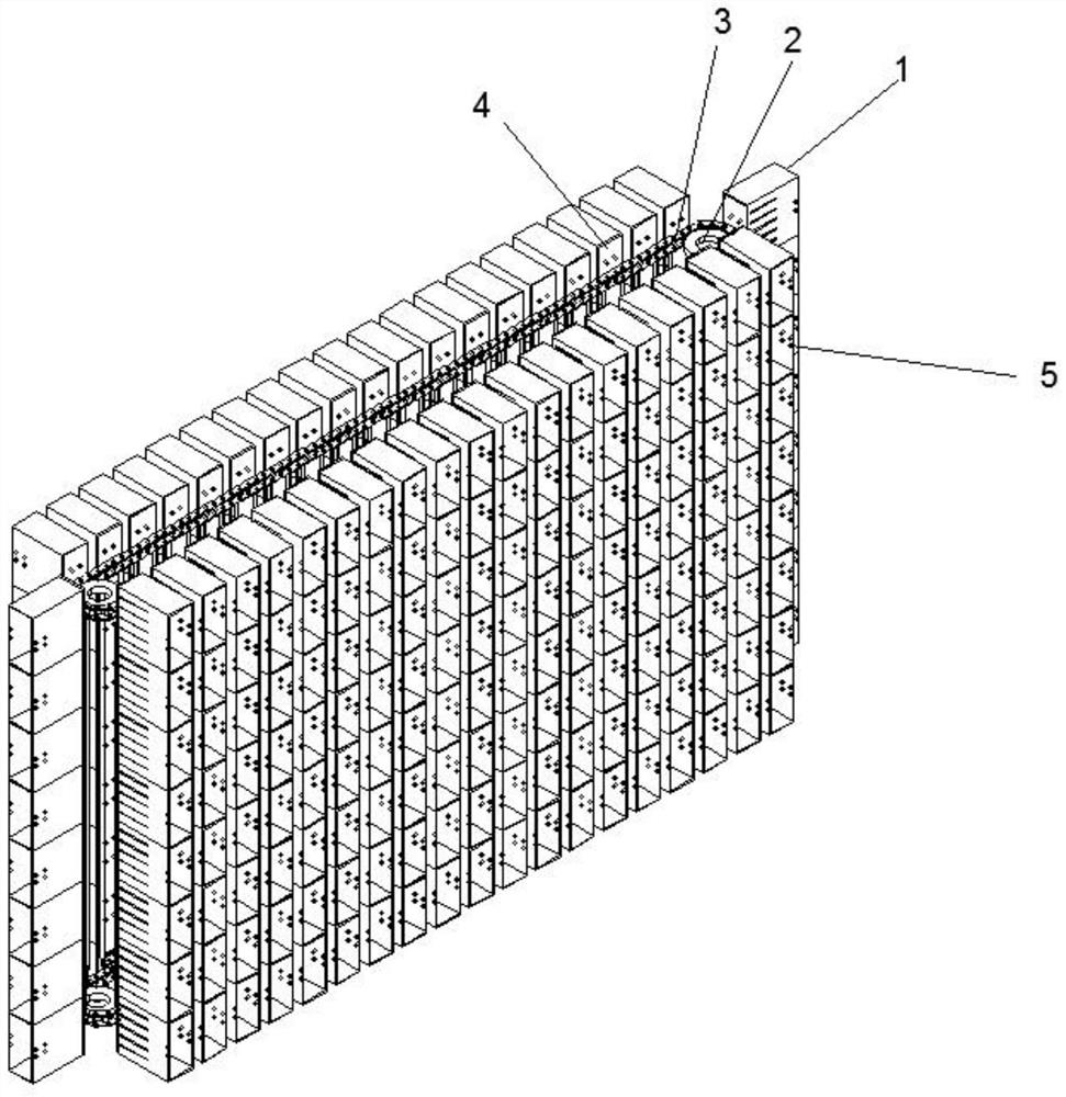 Rotating device for crayfish culture