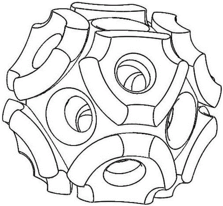 Bionics design bone-line porous bone product and preparation method and purpose thereof