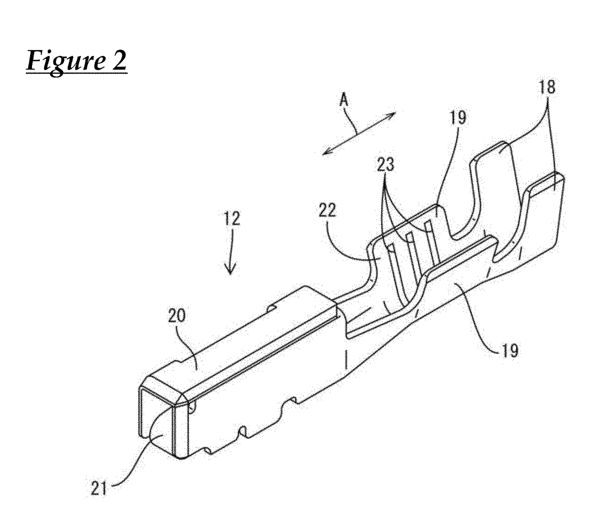 Wire with terminal and manufacturing method therefor