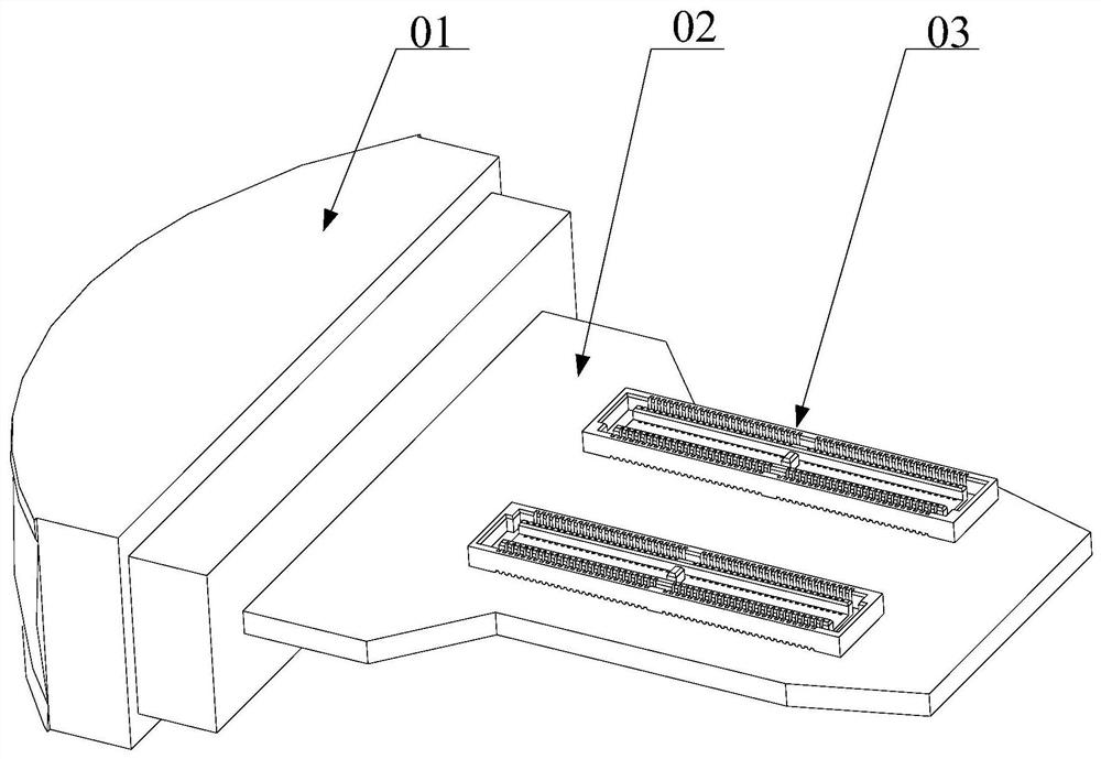 Ultrasound probe and its connector structure