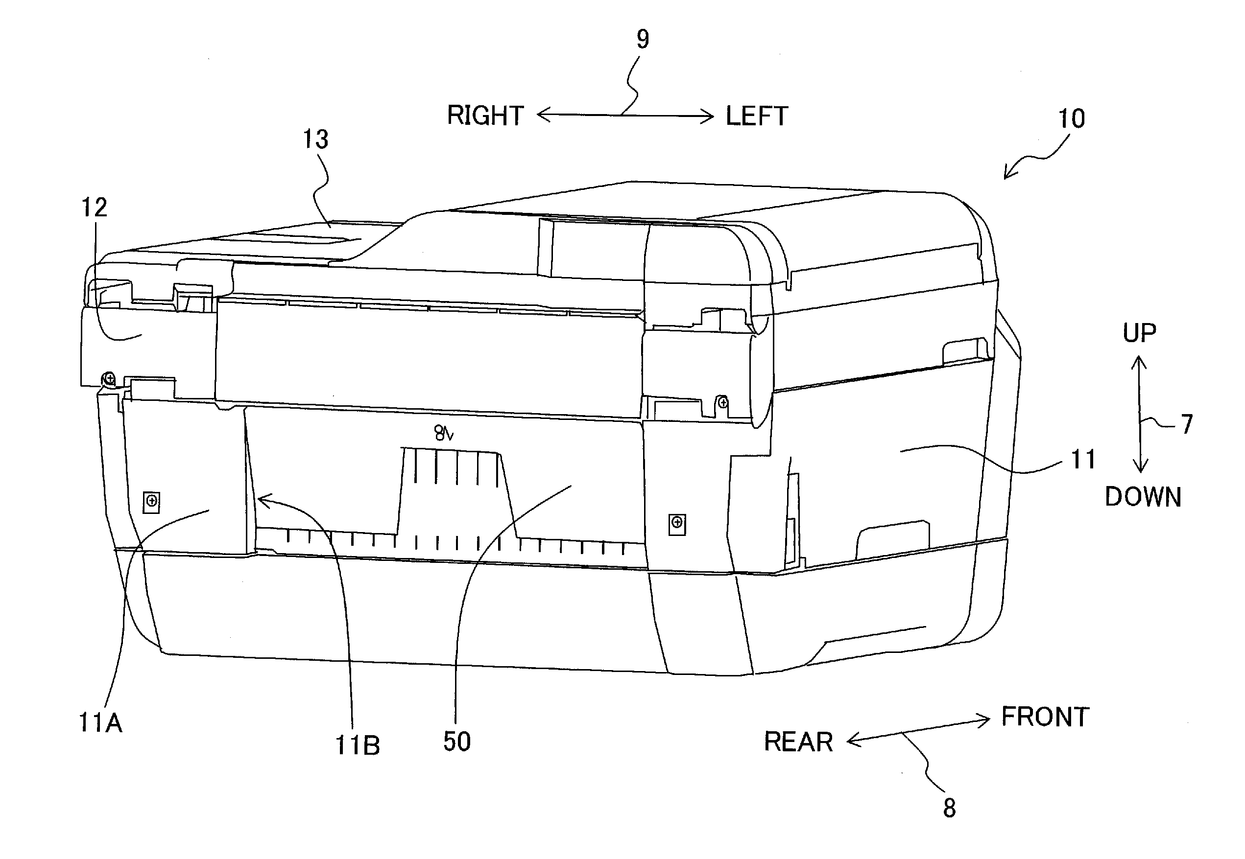 Transporting apparatus and printer using the same