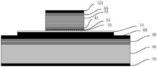 Fabrication method and laser of terahertz quantum cascade laser with bimetallic waveguide structure