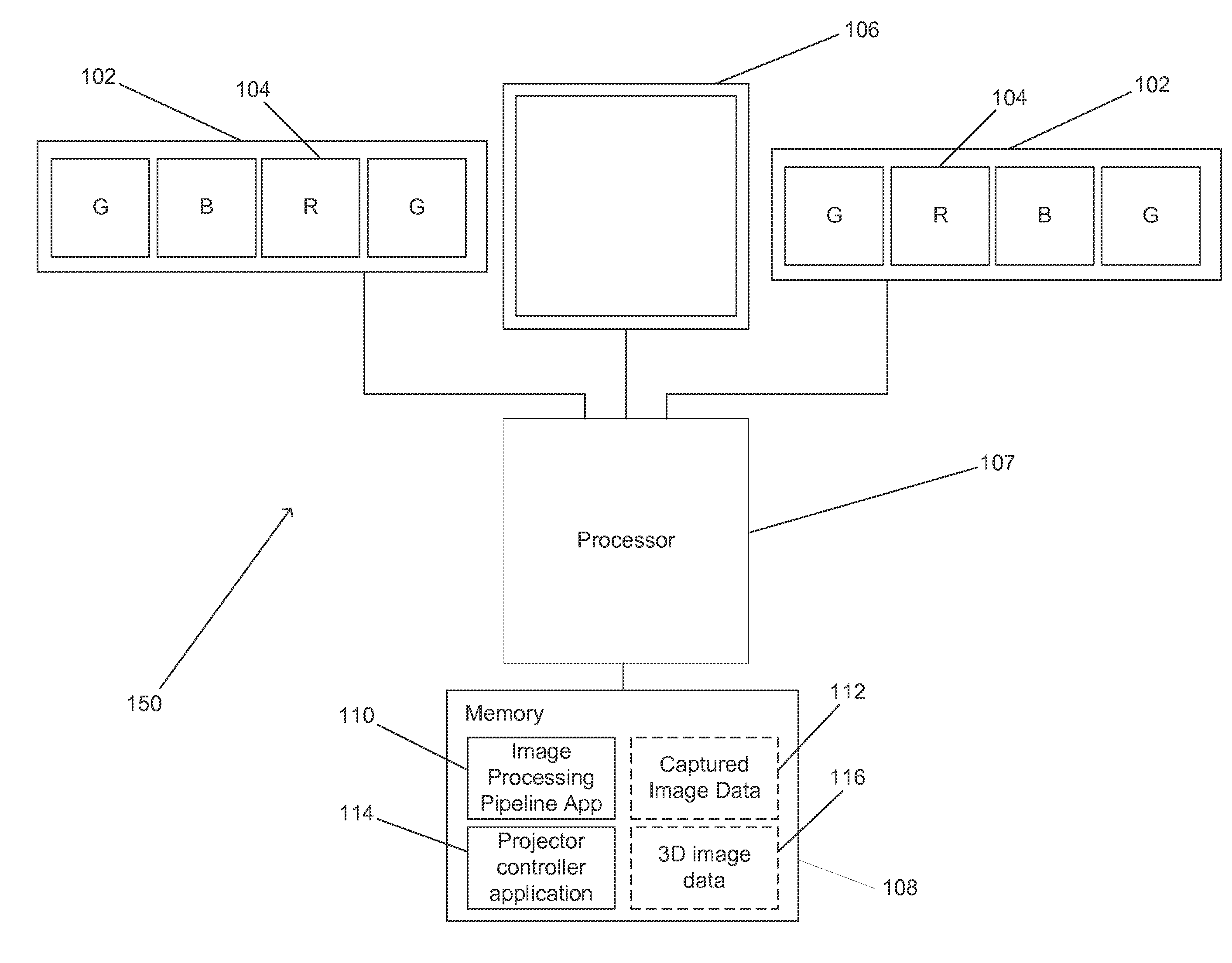 Systems and Methods for Estimating Depth from Projected Texture using Camera Arrays