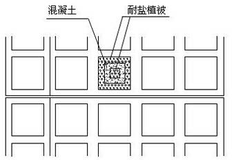 Environmental hydrophilic composite seawall