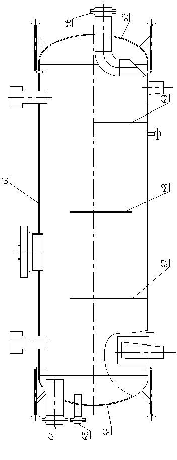 System and technology for purifying cold water by methane