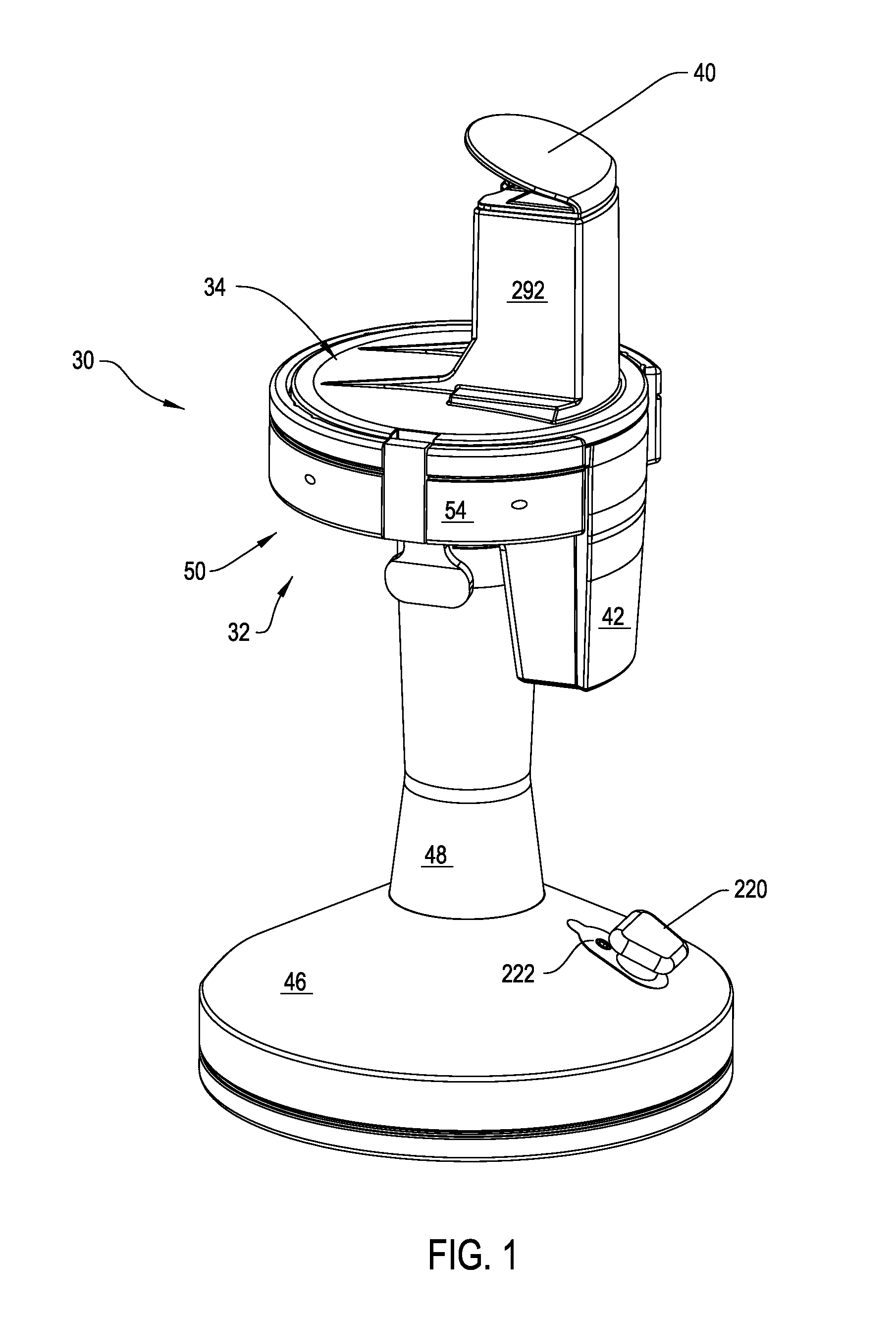 Bone mill including a base and a mill head separate from the base, the mill head including a moveable catch tray