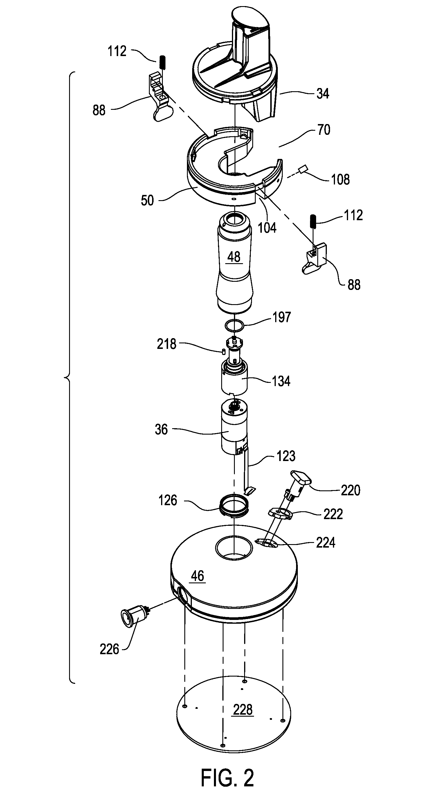 Bone mill including a base and a mill head separate from the base, the mill head including a moveable catch tray